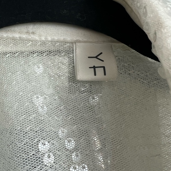 White sequined Shirt / DK - seventeen - Picture 6 of 6